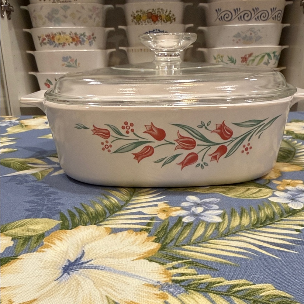 Corningware  "Rosemarie" pattern A-2-B